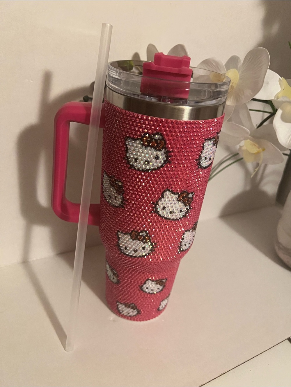 Hello Kitty Rhinestone Tumbler - Picture 4 of 4